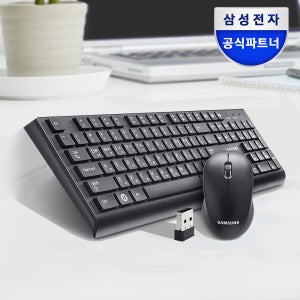 삼성전자 삼성 무선 키보드 마우스 세트 SRP-9400B 블랙