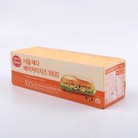 서울 체다베이커리치즈 1800g (100매) 서울우유 체다슬라이스치즈