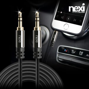 3.5 스테레오 AUX 케이블 (NX-STCXXX-MM) 3m, 1개