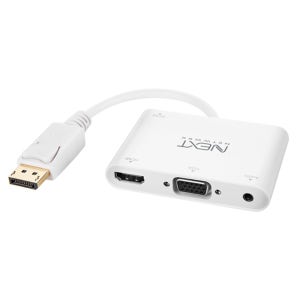 4K 디스플레이포트 to HDMI RGB VGA 변환 컨버터 영상 NEXT DPHV02