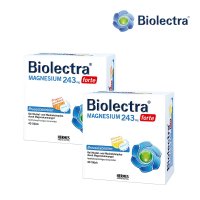 독일 바이오렉트라 마그네슘 243mg 포르테 발포비타민 40정 Biolectra MAGNESIUM 243mg forte