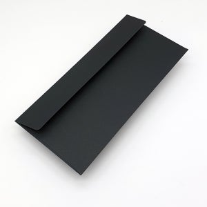 175x85 티켓 두꺼운 150g 블랙 검정색 봉투 BLACK 뉴에코 밍크지 초대장 캘리
