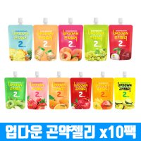 업다운 곤약젤리 150ml x10팩 (풋사과 석류 리치 복숭아 청포도 와일드망고 깔라만시)