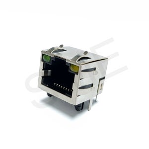 FX-W-097 LED GY RJ45 모듈러 잭 8P8C