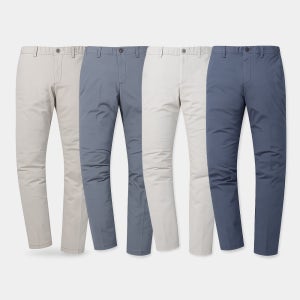 코오롱 브렌우드 봄여름 남성 컴포트 밴딩 치노 면바지