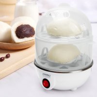 따끈따끈 미니 2단 전기 호빵찜기 찐빵 만두 고구마 계란찜기 멀티 계란삶는기계