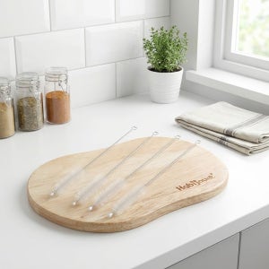 빨대 세척솔 4개 텀블러 스트로우 브러쉬 스테인레스 빨대 닦는 솔