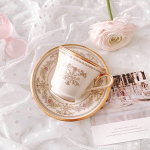 레녹스 노블 앤틱 찻잔 빈티지 커피잔 세트 수입 그릇 홈카페 예쁜 그릇 선물