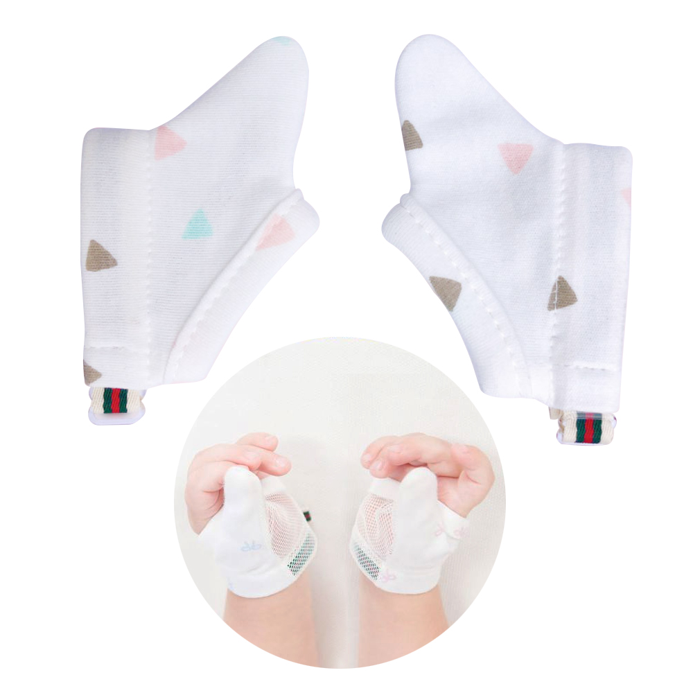 잘때 손빠는아기 손가락빨기 바로잡기 손빨기방지 장갑