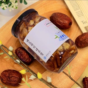규린이네 국산 배도라지대추청 선물 세트 차 답례품 대용량 카페 납품 500g