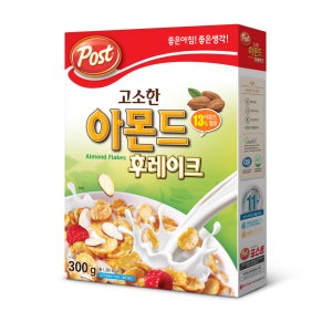 포스트 고소한 아몬드후레이크 300g