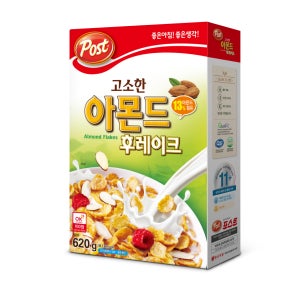 포스트 고소한 아몬드 후레이크 620g