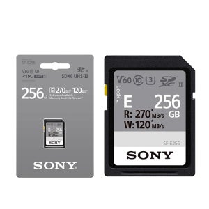 소니 SF-E256/T1 UHS-II V60 R270/W120 SD카드
