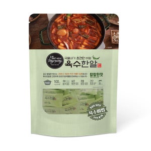 해통령 육수한알 코인육수 칼칼한맛 100g 25개입