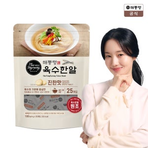 해통령 육수한알 코인육수 진한맛 100g, 25개입, 1개
