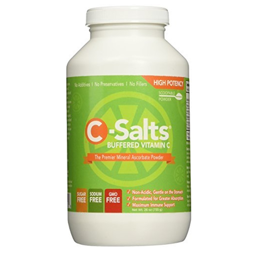 C-썰츠 <b>버퍼드 비타민C 파우더</b> 26oz(735g) C-Salts Buffered Vitamin C Powder