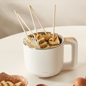 단미 라면포트 전기포트 멀티쿠커 여행용 캠핑용 샤브샤브 전골냄비 1L EK05