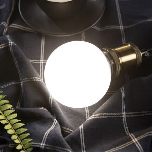 더쎈 LED 볼램프 12W 주백색(아이보리빛)