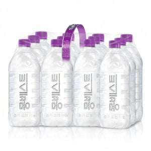 몽베스트생수 안전한생수 몽베스트무라벨 1L 12펫