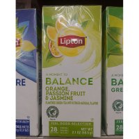 Lipton Balance Orange Passion Fruit & Jasmine 립톤 밸런스 오렌지 패션후르츠 자스민 28개입 59.5g(4팩)