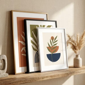 A2 알루미늄 액자 프레임 인테리어 포스터 사진 슬림 국산 주문 제작