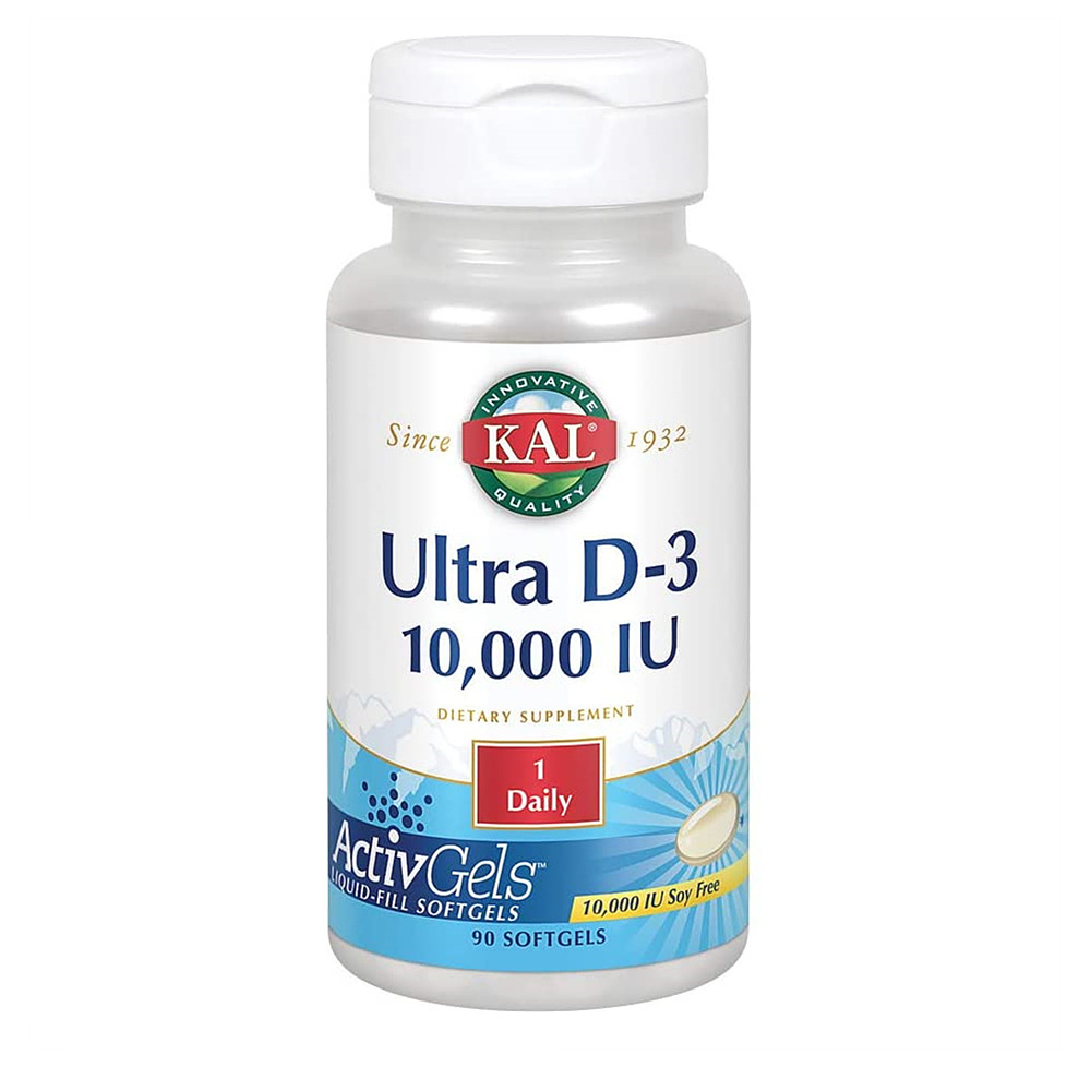 KAL <b>Ultra Vitamin</b> D-3 칼 <b>울트라 비타민</b> 10000IU 90정
