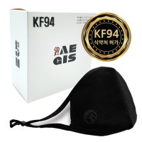 AEGIS 에지스 마스크 KF94 + 추가필터 10매 미세먼지 황사 방역 보건용 필터교체형 마스크