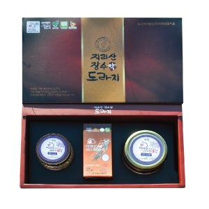 지리산 6년 장수 약도라지 도라지선물세트 3호(도라지청500g+발효환150g+도라지환150g)