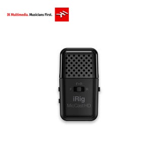 [IK Multimedia] iRig 마이크 캐스트HD Mic Cast HD 양방향 방송용 보이스 레코딩 마이크