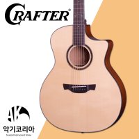 크래프터 GLORIA PLUS 탑백솔리드 픽업 EQ 어쿠스틱 통기타