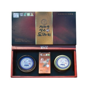 지리산 6년 약도라지 도라지선물세트 2호(도라지청500g+발효환150g+도라지가루150g)