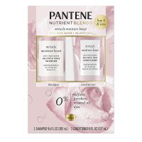 Pantene 펜틴 샴푸 컨디셔너 드라이 헤어 세트 Shampoo Conditioner Rose Water Nutrient Blends