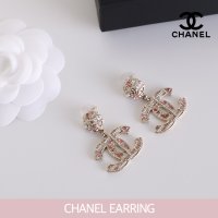 [바로발송] 샤넬 로고 이어링 AB2485 CHANEL Logo 귀걸이