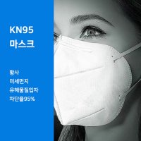 [무료배송] KF94 황사 미세먼지 마스크 KN95 방역마스크 4중필터 5매 10매
