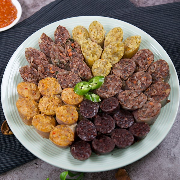 금빛찬 강대감 순대 500g 1kg 5종 찰 암뽕 야채 고기 김치 카레 순대
