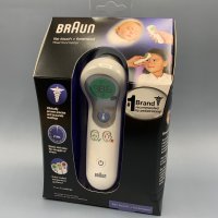 [당일 배송 Braun® 브라운 비접촉식 체온계] NTF 3000 No Touch Digital Forehead Thermometer