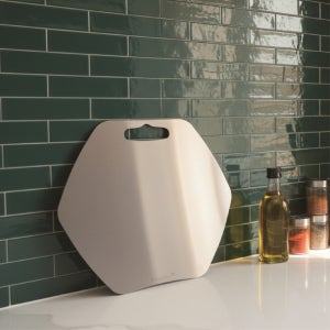 New 국산 스텐도마(육각) 맘스스틸 곰팡이 없는 항균 위생 도마