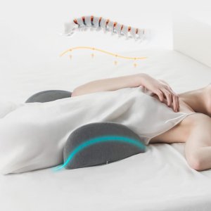스탠바이미 허리베개 기능성 요추 임산부 등받이쿠션 자세교정 배게 일체형