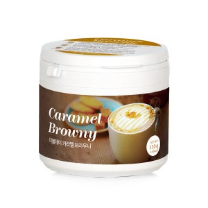 더블데이 / 카라멜 브라우니 홈카페 330G / 마끼아또 마끼야또 라떼 프라페 파우더 분말 베이스 재료