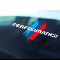 BMW스티커 BMW M PERFORMANCE 스티커 뒷유리 M퍼포먼스 엠퍼포먼스