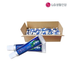 페리오 뉴후레쉬 치약 5g x1000개 엘지생활건강 일회용 여행용 휴대용 업소용