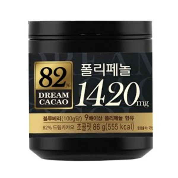 롯데제과 롯데 드림카카오 82% 86g
