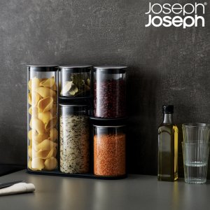 [조셉조셉] 포디움 100COLLECTION 글라스 수납용기 5종세트(+스탠드포함)