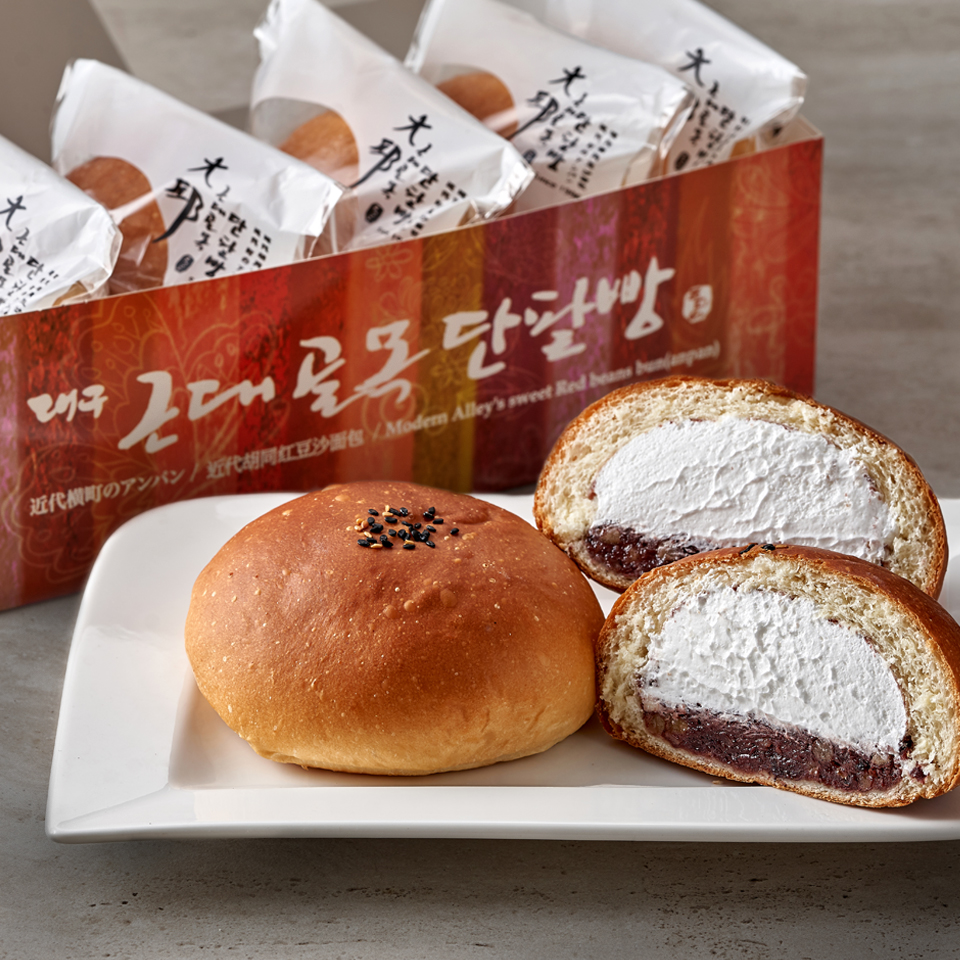 생크림 단팥빵 제품 이미지