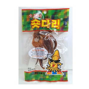 오리지널 숏다리 오징어96% 20g 짭쪼롬 안주/간식