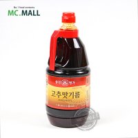 중찬명가 고추맛기름 고추기름 1.8L