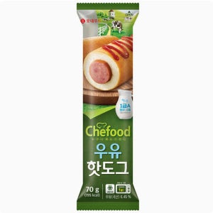 롯데푸드 우유 핫도그 외(9종) 70g 소시지 미니핫도그 찰 모짜렐라 켄터키