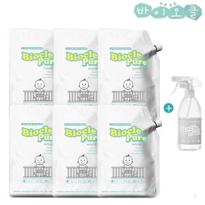 바이오클 퓨어 2리터x6개+빈용기 500ml/살균소독제