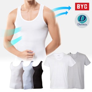 BYC 기능성 남성 반팔 런닝 민소매 모음전