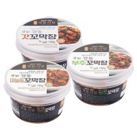 더 경동 꼬막장 150g 1개입 (갓, 마늘쫑, 부추 3종 중 택1)